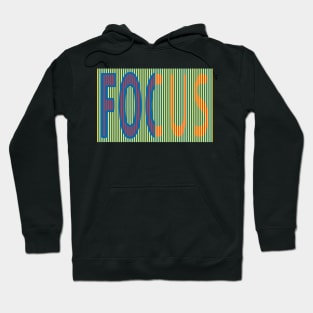 Fun Optical Illusion Focus Motivational Trick Hoodie